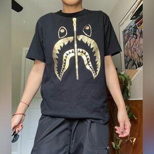 Bape size m black tee